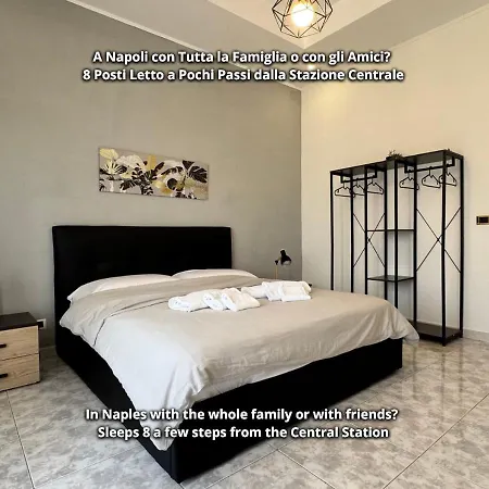 Apartment Corso Novara - 8 Posti Letto E Self Check-In Vicino La Stazione Centrale Di Napoli